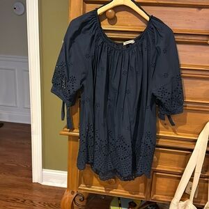 Blue top from TJ Maxx